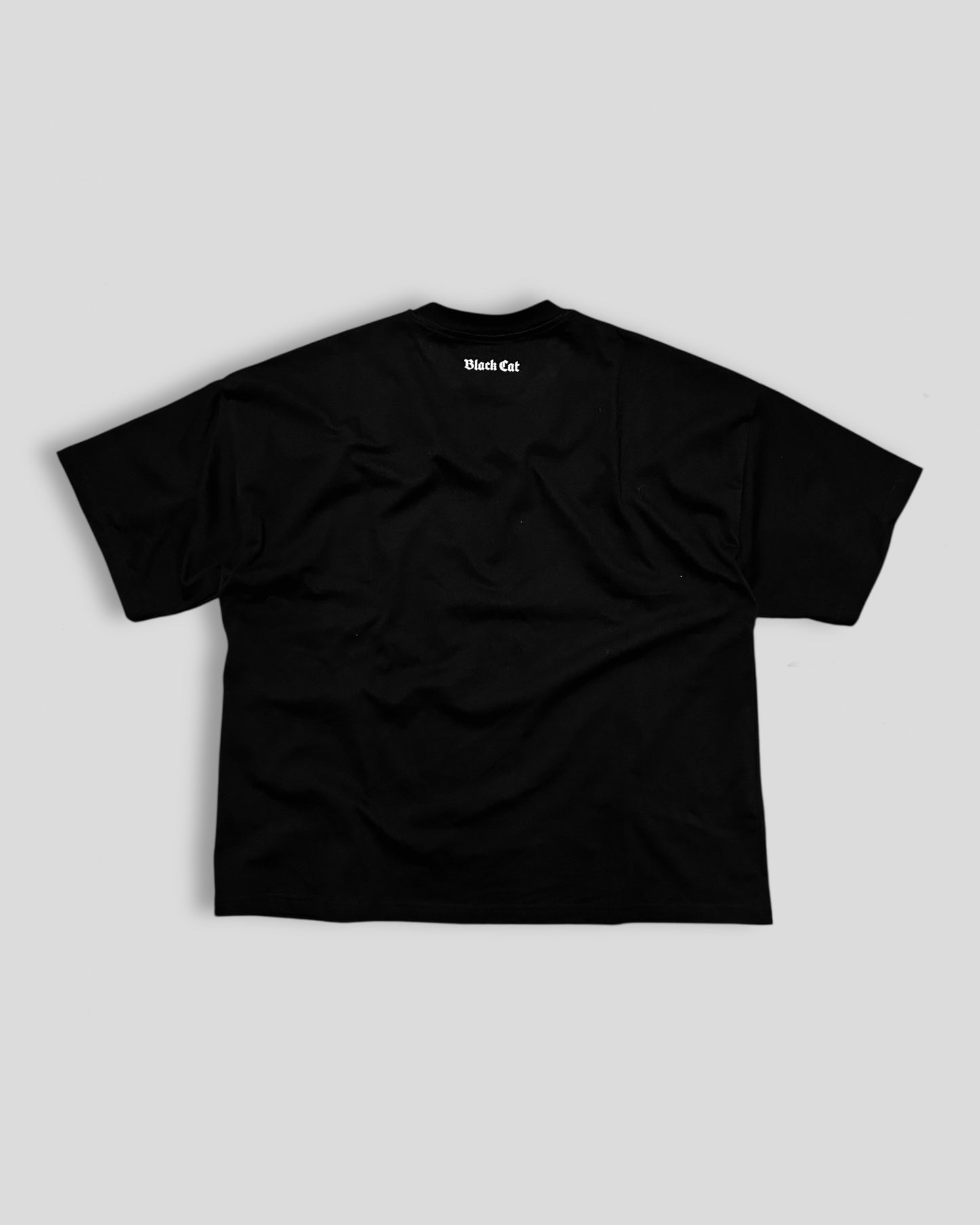 Monogram Boxy Tee - Black