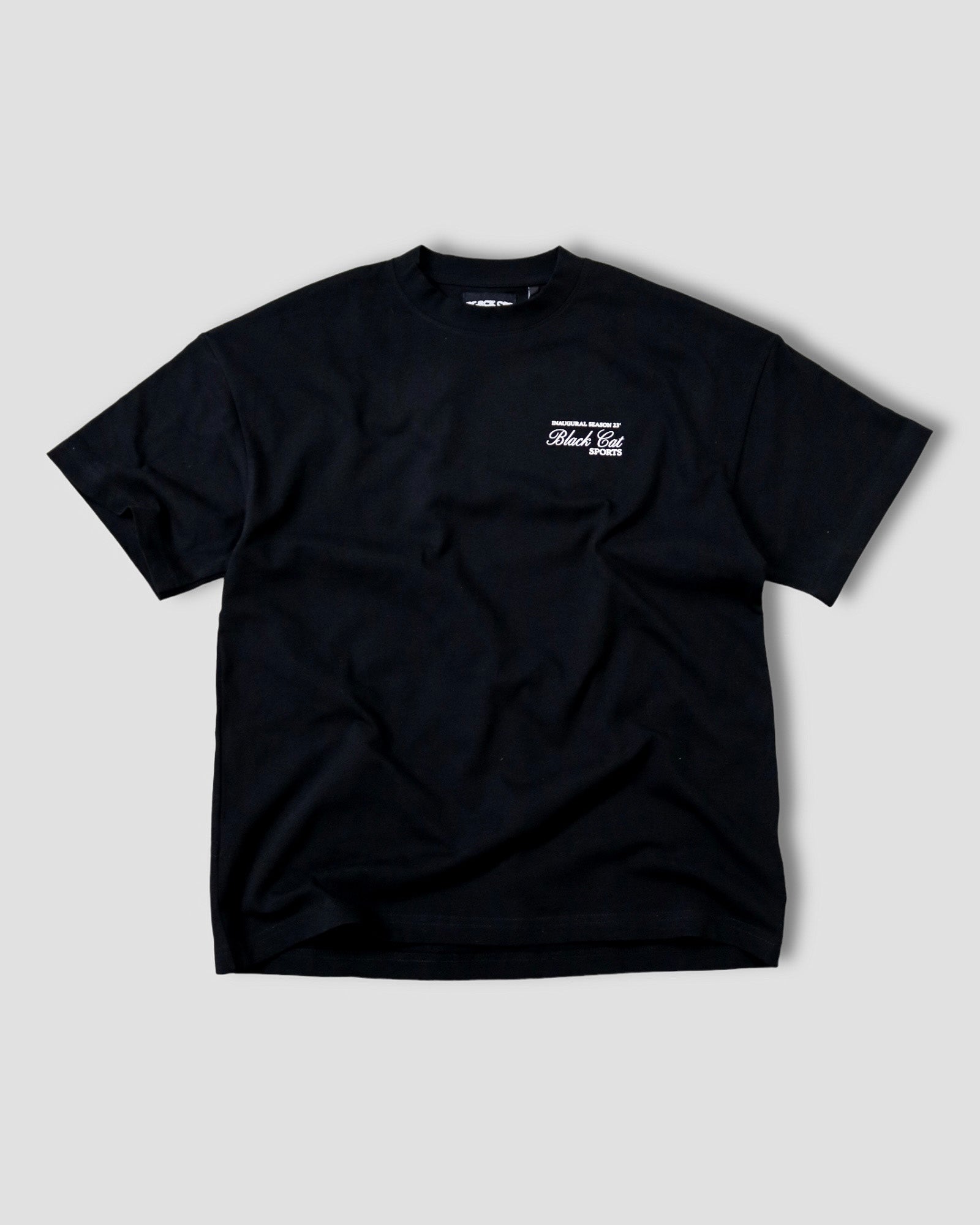OY GARMENT DYING BLACK CAT 半袖カットソー OY/オーワイ』GARMENT DYEING BLACK CAT/後染め ブラック