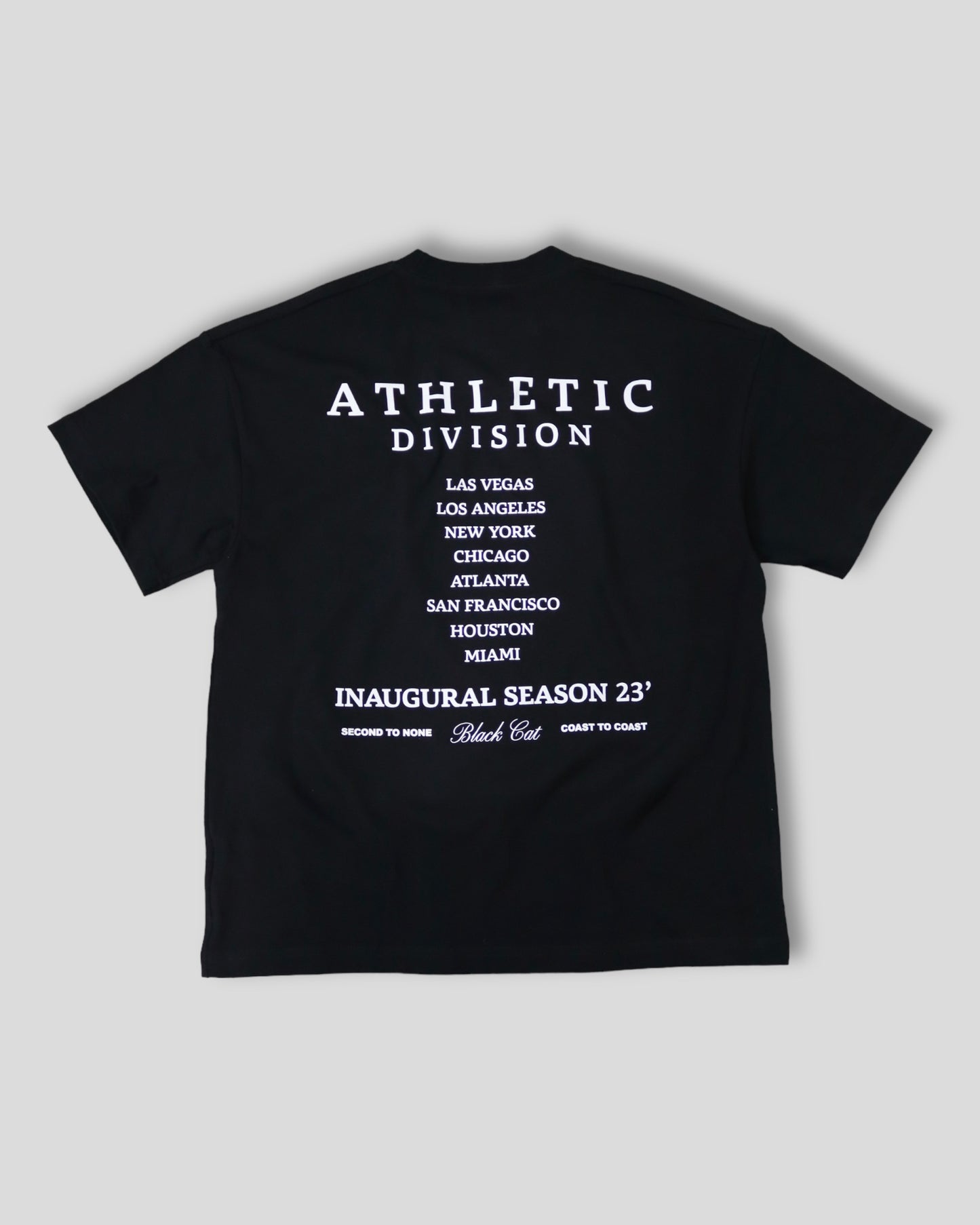 Inaugural Season Tee - Black